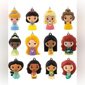 New Hallmark Disney Princess Countdown Calendar Miniature Christmas Tree Set